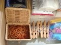 小さな箱にいれて、片付けの定位置を決めます