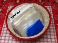 大きなバスケットに入れて高いところへ！