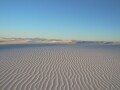 目を瞠る美しき白い砂漠、ホワイトサンズ／アメリカ