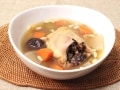 チキンロールで作る参鶏湯風スープ