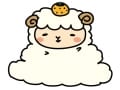 羊の可愛いイラスト＆テンプレート【白黒・カラー】