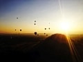 気球に乗って世界遺産テオティワカンの日の出を堪能！