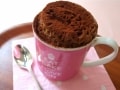 マグカップチョコケーキのレシピ！すぐできるチョコレートのお菓子