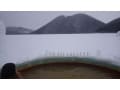 世界唯一の氷上露天風呂！しかりべつ湖コタン