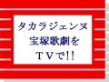 タカラヅカ【2015年4月のTV番組】