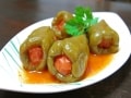「ビベルドルマス」のレシピ……トルコのピーマンの肉詰め 