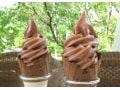 清里のショコラティエによるチョコソフトクリーム