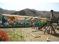 いわて釜石・農家レストランと巨大壁画の手作り公園