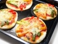 ピザ生地を冷蔵発酵させて作る……カラフル野菜ピザレシピ