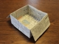 新聞紙ゴミ箱の折り方！ 子どもでも出来る作り方・活用法
