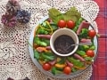 ローストビーフ入り野菜リースサラダのレシピ……食卓を彩る！