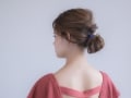 くるりんぱを使って簡単！ ピンなしでできるお団子ヘアアレンジ