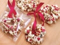 ホワイトチョコのお菓子……簡単クリスマスリースレシピ