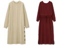 All2990円！GUで見つけた、時短&即華やか見えするニットワンピ