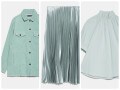 ミント色も！ZARAで欲しいトレンドのグリーンアイテム