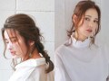 【簡単アップスタイル】で若見せ効果も狙えるミディアムヘア