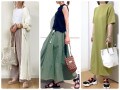 大人の女性に似合うスポーツサンダルコーデ