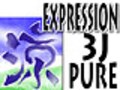 Expression 3J Pureでストロークに親しもう1　水墨画風・夏の文字を描こう