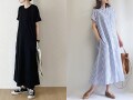 だらしなく見えない！ 夏ワンピで作るおうちコーデ