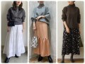 甘めコーデ派、スカート派に！40代の大人可愛い秋冬コーデ