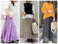 華やかで即おしゃれ見え！「マキシ丈スカート」の選び方＆コーデ4選