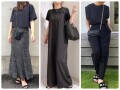 シンプルな「黒Tシャツ」もこう着たらおしゃれ見え！40代のカジュアルコーデ