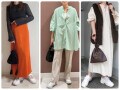 季節の変わり目には「白スニーカー」が頼れる！注目の大人カジュアルコーデ