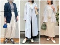 カジュアルなトレンド服は要注意、つま先見えは寒々しい!? 40代女性がやりがちな「4月のNGコーデ」