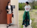 凝った印象で秋らしく見える！ “柄もの”で手軽につくる「晩夏のコーディネート」4選