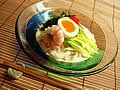 体にやさしい　ヘルシー豆乳冷麺