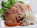 味覚の秋をたのしむ　ピリ辛ロースの煮豚