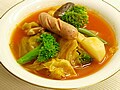 春キャベツのトマトスープ煮