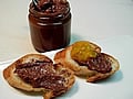 オレンジとチョコレートのペースト