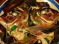 鯛のかぶと蒸し