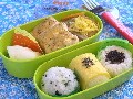 ミニミニおにぎりのカラフルお弁当
