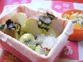 パタママ弁当　秋の遠足にロールパンサンド