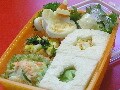 クリスマスのサンドイッチ弁当