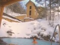 雪見露天風呂が人気！冬の湯元齋藤旅館【白骨温泉】