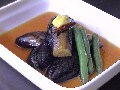 お酢でさっぱり副菜：なすの南蛮漬け