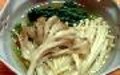簡単1品【きのこと青菜の煮びたし】