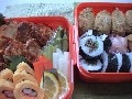 運動会のお弁当、いなりとのり巻きの作り方