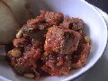 豚バラ肉と大豆のトマト煮込み
