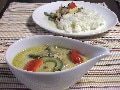 ゴーヤーと豚肉で夏を元気に乗り切るカレー　ニガウリのタイ風グリーンカレー