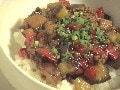 麻婆茄子（マーボーナス）丼の作り方