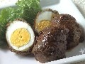 簡単おかず：即席スコッチエッグの作り方