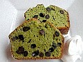 お節の残りで、抹茶黒豆パウンドケーキ