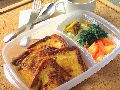 Weeklyおべんとうれしぴ：3月1週目　フレンチトースト弁当