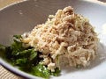 食物繊維たっぷり切干大根と帆立サラダ