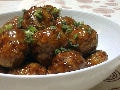 鶏つくねの照り煮