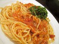 【夏休みランチ】トマトとツナのスパゲティ